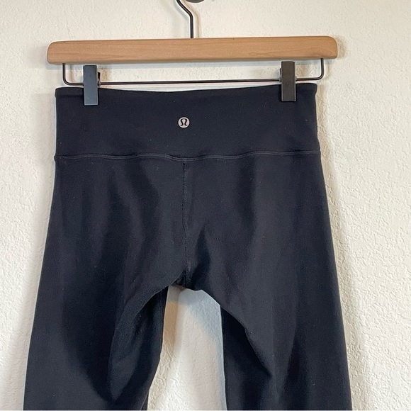Lululemon Black Cropped Pants Leggings - Picture 4 of 9